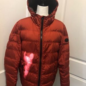 Michael Kors ladies winter down filled puffer coat size large
